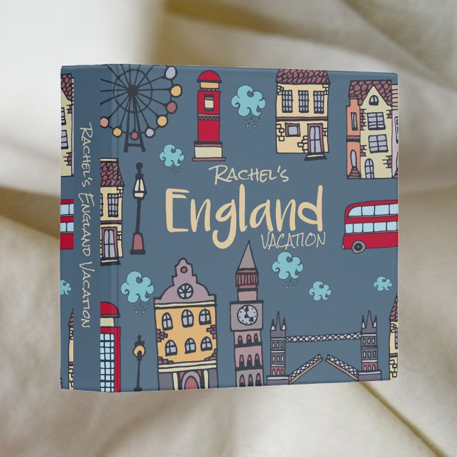 Classeur Album de scrapbooking de vacances en Angleterre de (Créateur téléchargé)