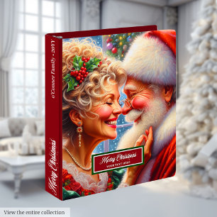 Classeur Album de souvenirs de Noël de M. et Mme Claus clas