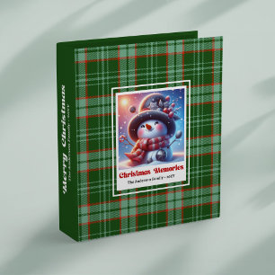 Classeur Album de souvenirs de Noël festif pour enfants ave