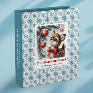 Classeur Album de souvenirs de Noël pour bébé faon moderne 