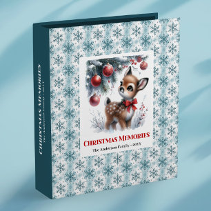Classeur Album de souvenirs d'hiver pour enfants avec un bé