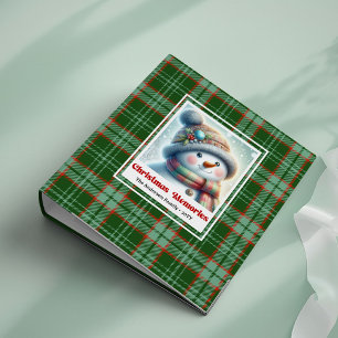 Classeur Album de souvenirs personnalisé de Noël avec bonho