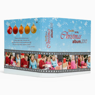 Classeur Album de vacances de Noël
