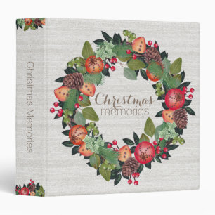 Classeur Album de vacances de souvenirs de Noël
