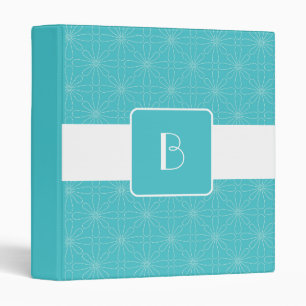 Classeur Album floral Binder* de monogramme de brise d'ét