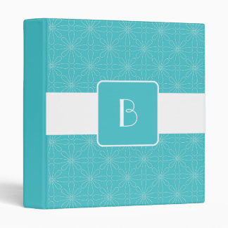 Classeur Album floral Binder* de monogramme de brise d'été