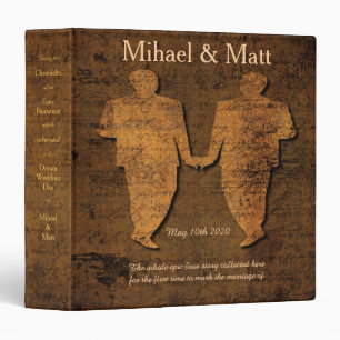 Classeur Album gai Romance de mariage de livre de contes