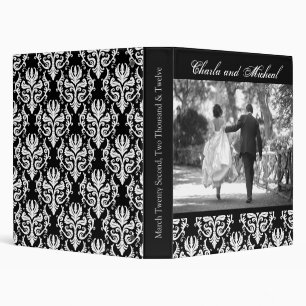 CLASSEUR ALBUM NOIR ET BLANC DE MARIAGE