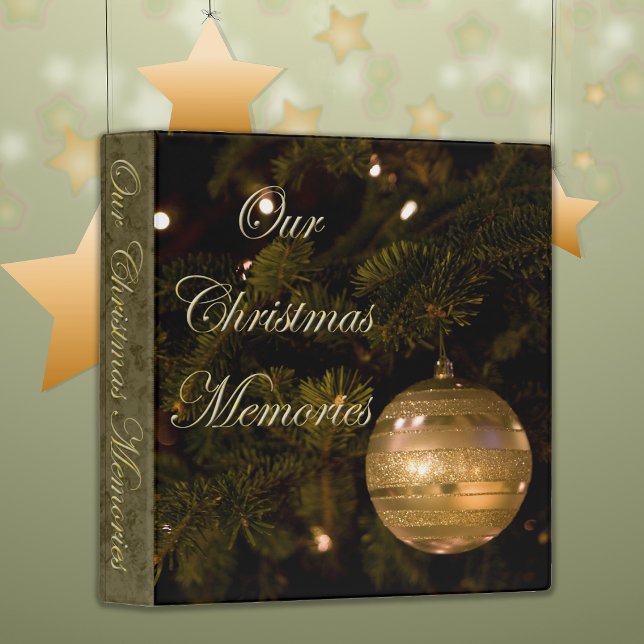 Classeur Album Nos souvenirs de Noël (Our Christmas Memories Binder)