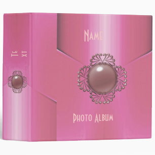 Classeur Album photo Binder Pink Curve Jewel