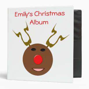 Classeur Album photo Cyber Christmas Reindeer