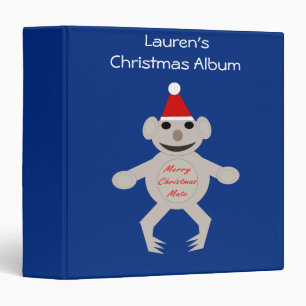 Classeur Album photo de l'ours Koala de Noël en Italie
