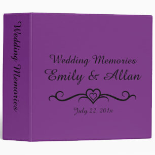 Classeur Album photo de nos souvenirs Mariages