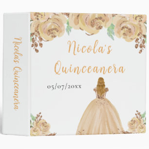 Classeur Album photo de Quinceanera de la princesse aux che
