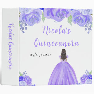 Classeur Album photo de Quinceanera Princesse aux cheveux b