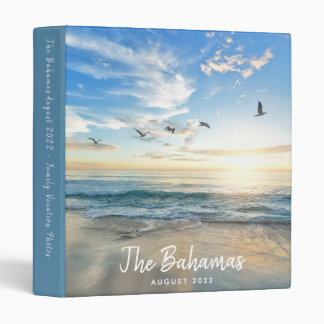 Classeur Album photo de vacances à la plage tropicale