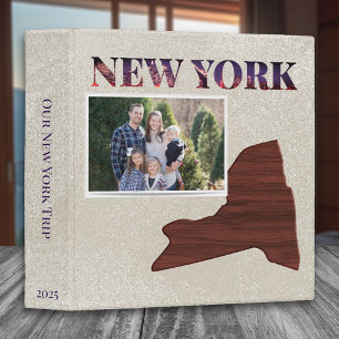Classeur Album photo de vacances New York Scrapbook