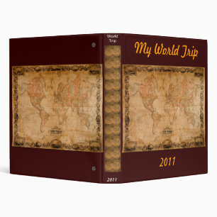 CLASSEUR ALBUM PHOTO DE VOYAGE MONDIAL