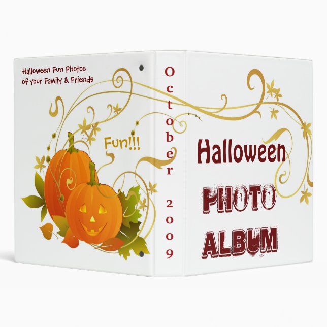 Classeur Album photo d'Halloween (Arrière-plan)