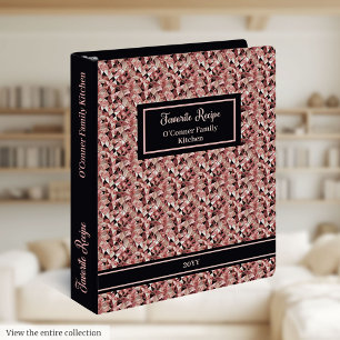 Classeur Album photo en or rose et noir Keepsaké moderne