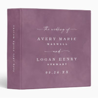 Album photo Mariage couleur violet modifiable
