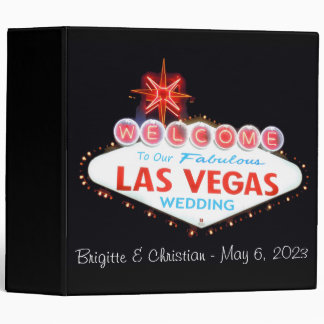 Classeur Album photo Mariage de Las Vegas