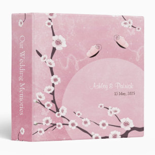Classeur Album photo Mariage Sakura and Love Butterflies