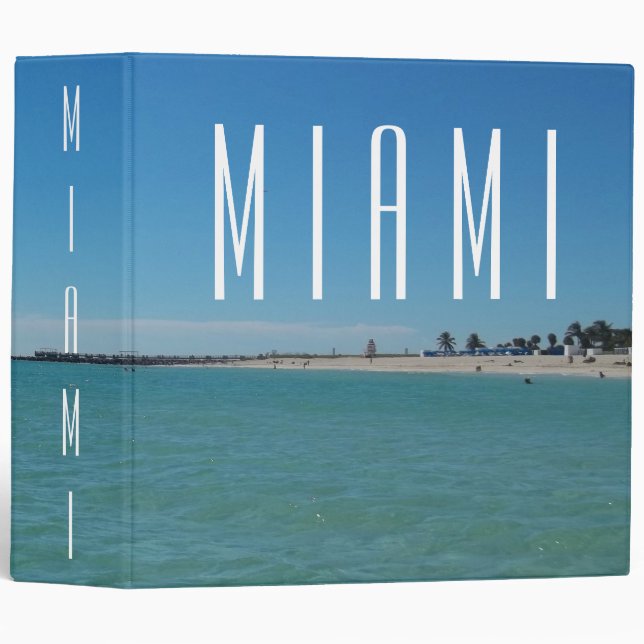 Classeur Album photo Miami (Devant/Côté)