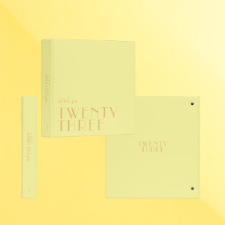 Classeur Album photo moderne | Cadeau d'anniversaire | Jaun