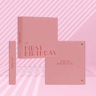 Classeur Album photo moderne   Cadeau d'anniversaire   Past