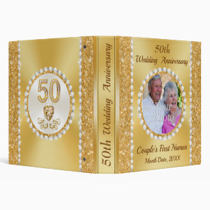 Classeur Album photo personnalisé, 50e anniversaire, Classe