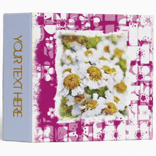 Classeur Album photo personnalisé. Floral vintage 5