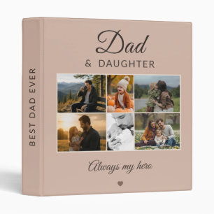 Classeur Album photo personnalisé Papa & Fille