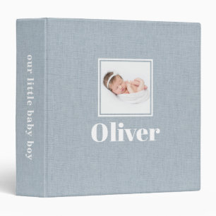 Classeur Album photo personnalisé pour bébé garçon de premi