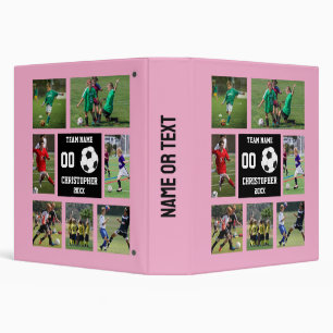 Classeur Album photo personnalisé pour enfants de soccer
