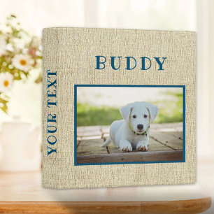Classeur Album Photo Reliure pour Chien de Compagnie Souven