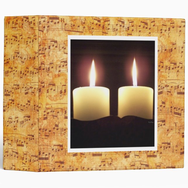 Classeur Album photo Romance (Devant/Côté)