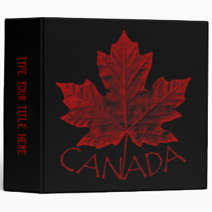 Classeur Album photo souvenir personnalisé Canada Reliure C