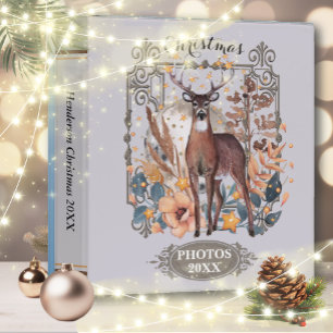 Classeur Album photo vintage Deer Christmas