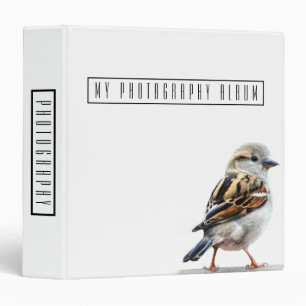 Classeur Album photographique de la nature des oiseaux mign