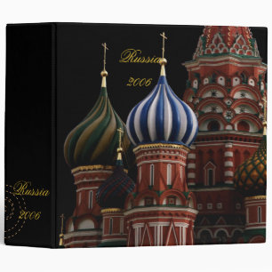 Classeur Album photos d'album à St Basil Moscou Russie