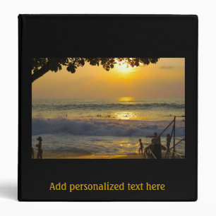 Classeur Album photos de paysage de plage d'or d'occasion