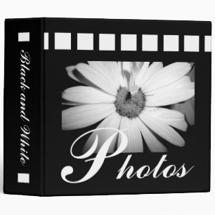 Classeur Album photos noir et blanc