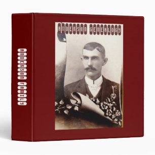 Classeur Album photos vintage d'ancêtres