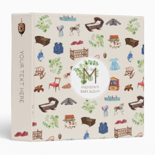 Classeur Album pour bébé Vintage Neutre genre