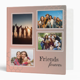 Classeur Album scrapbook de photos d'amis pour toujours