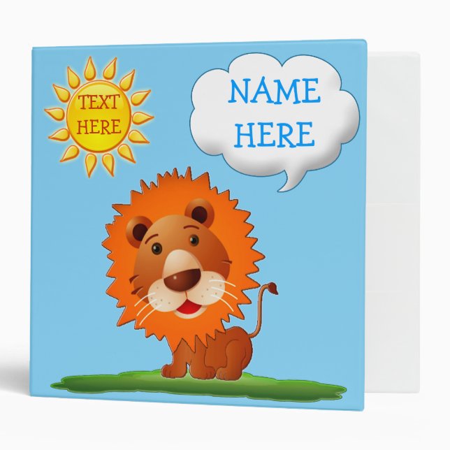 Classeur Albums photos personnalisés pour des enfants avec (Devant/intérieur)
