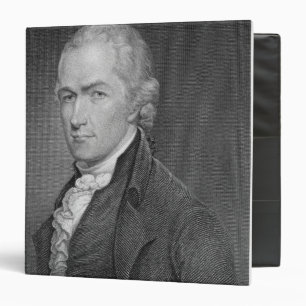 Classeur Alexander Hamilton (1757-1804) gravé par John