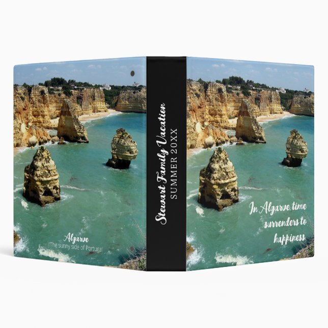 Classeur Algarve vacances en famille sur la plage au Portug (Arrière-plan)