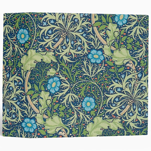 Classeur Algues, William Morris (Devant/Côté)
